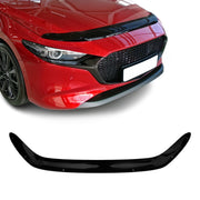 Deflector de Capó para Mazda 3 2019-2025 Hatchback Oscuro Brillante Acrílico