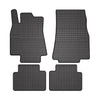 OMAC Alfombrillas De Coche para Mercedes A Class W169 2004-2012 Negro Goma 4Pza