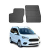 OMAC Alfombrillas De Coche para Ford Tourneo Courier 2014-2018 Negro Goma TPE 2x