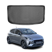 OMAC Bandeja Maletero Alfombrilla para Hyundai i10 2019-2025 Negro Goma TPE 1Pza