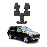 OMAC Alfombrillas De Coche para Mercedes GLS Class X167 2019-2025 Negro TPE 4Pza