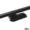 Rieles & Barras de Techo Coche para Fiat Fiorino Qubo Nemo Bipper Negro Alu 4Pza