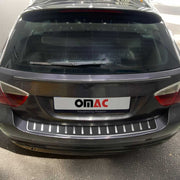 Protector de Parachoques Trasero para VW Golf mk4 1997-03 Acabado Carbono Acero