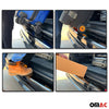 Protector Parachoques para Renault Trafic III 2014-2024 Oscuro Brillante Acero