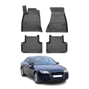 OMAC Premium Alfombrillas De Coche para Audi A4 B9 Familiar Sedán 2016-2025 Goma