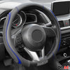 Sparco Cubierta de Para Volante de Automóvil Universal Negro Azul Goma
