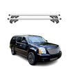 Menabo Barras de Techo Coche Barra para GMC Yukon 2000-2014 Gris Aluminio 2Pza