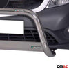 Bull Barra Frontal para Mercedes Citan 2012-2020 Plata Brillante Acero 1Pza