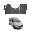 OMAC Alfombrillas De Coche para Mercedes Sprinter W906 2006-2018 Negro Goma 3Pza
