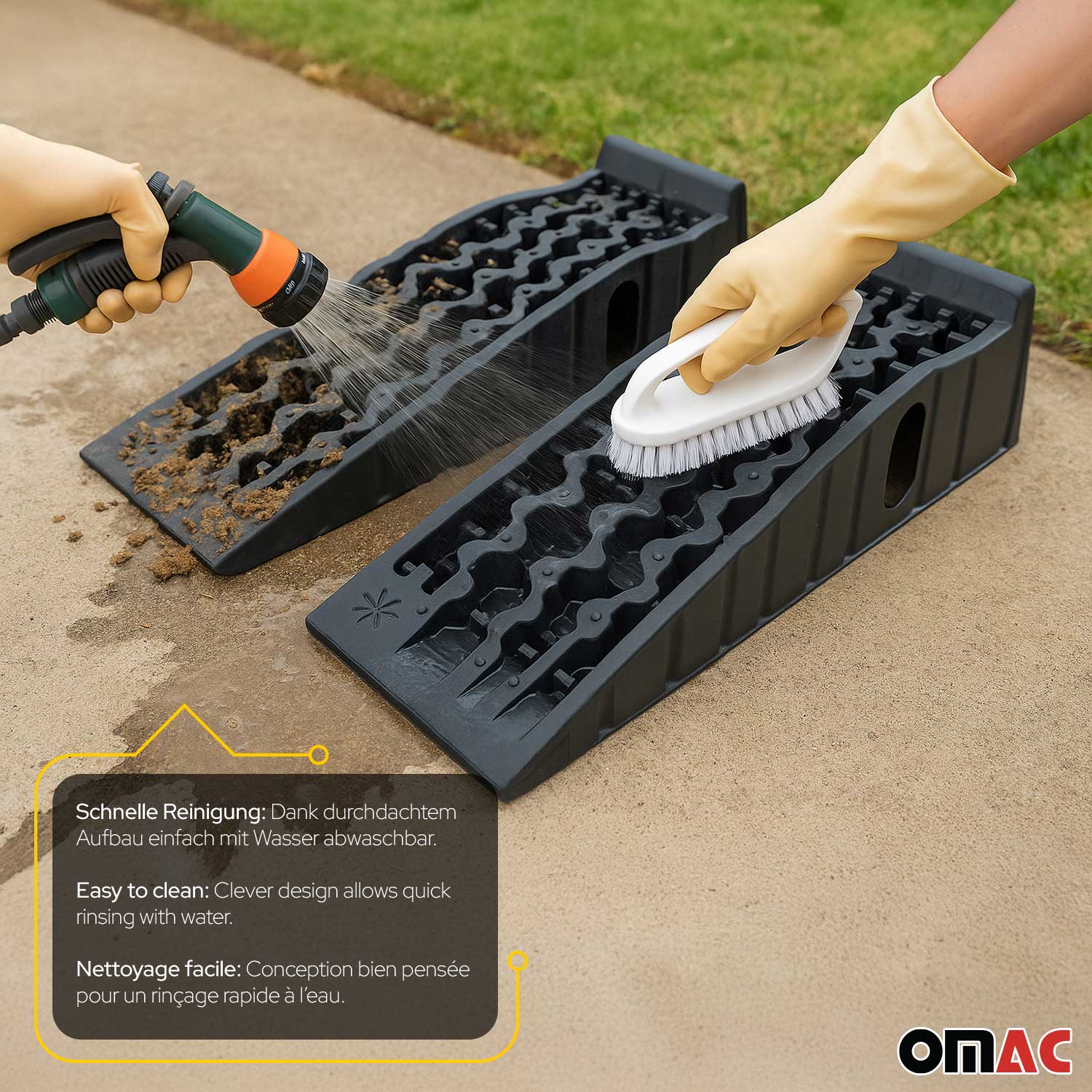 Rampa de Automóvil Rampas de Elevación de Autos de 5 toneladas para Universal