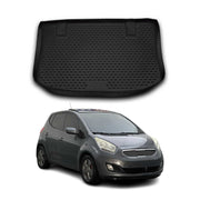 OMAC Bandeja Maletero Alfombrilla para Kia Venga 2010-2025 Hatchback Negro TPE
