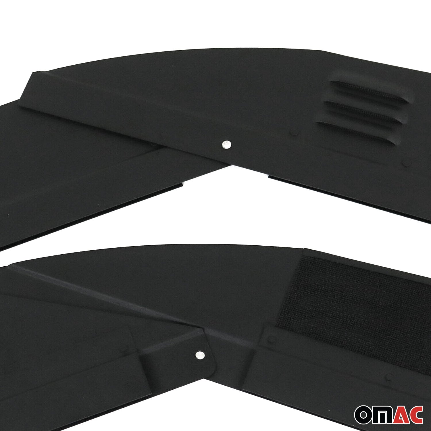 Aire Ventilación para Mercedes Vito W639 2003-2014 Negro Aluminio 2Pza