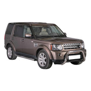 Bull Barra Frontal para Land Rover Discovery 4 2009-2016 Plata Brillante Acero