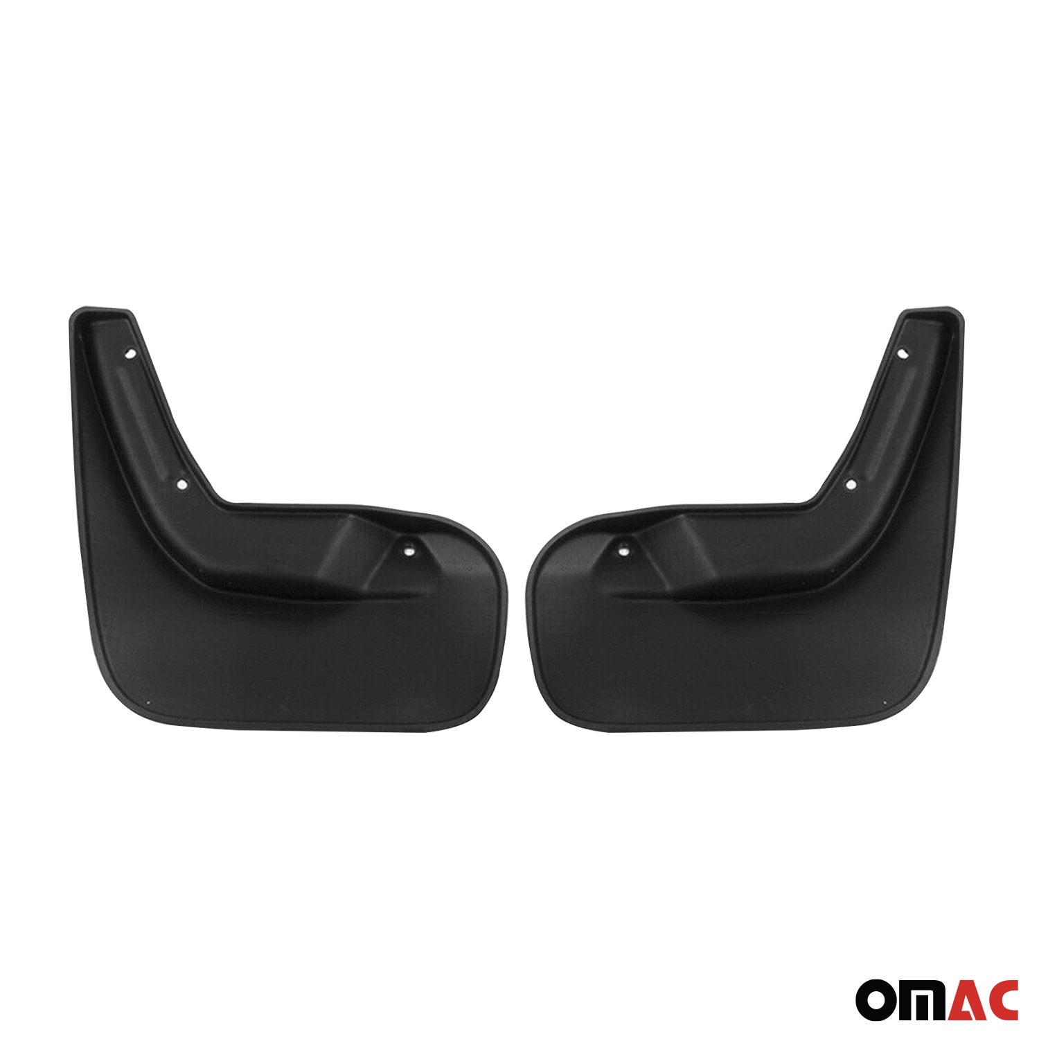 Juego de Guardabarros Trasero para Mazda 3 HB 2011-2013 Negro Mate 2Pza