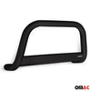 Bull Barra Frontal para Fiat 500X 2014-2018 Negro Brillante Acero 1Pza