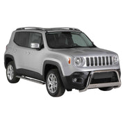 Bull Barra Frontal para Jeep Renegade 2014-2017 Plata Acero 1Pza