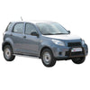 Bull Barra Frontal para Daihatsu Terios 2006-2008 Negro Brillante Acero 1Pza