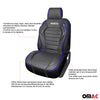 Sparco Funda de Asiento para Automóvil Universal Negro&Azul