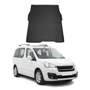 OMAC Bandeja Maletero Alfombrilla para Peugeot Partner 2015-2018 Negro Goma TPE