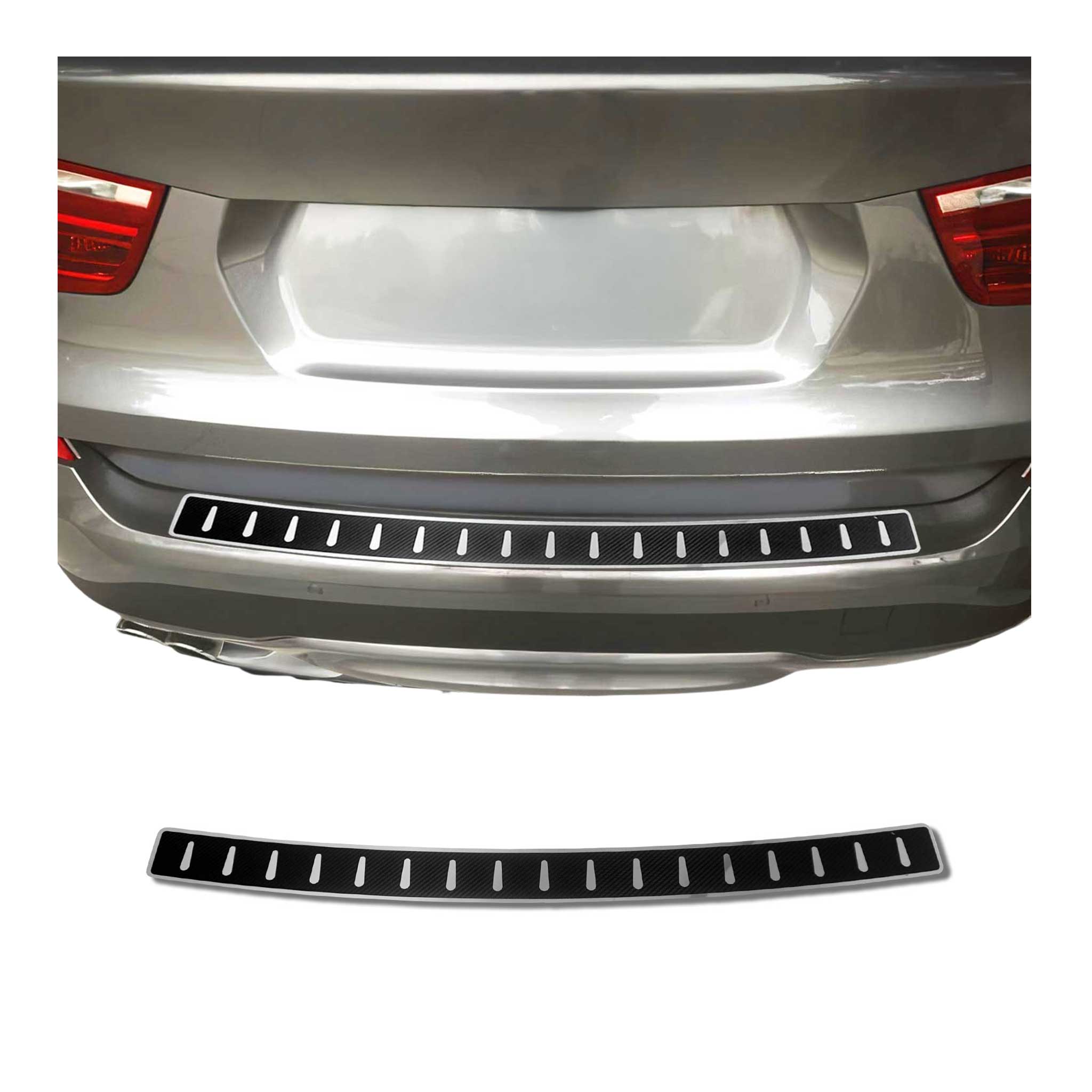 Protector Parachoques para Mercedes B Class W247 2019-2025 Acabado Carbono Acero