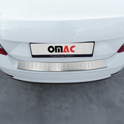 Protector de Parachoques para Skoda Octavia 2013-2019 Sédan Acero cepillado