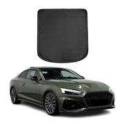 OMAC Bandeja Maletero Alfombrilla para Audi A5 F5P Cupé 2017-2024 Negro Goma TPE