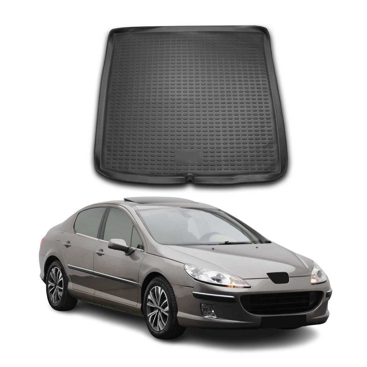 OMAC Bandeja Maletero Alfombrilla para Peugeot 407 2004-2011 SW Familiar TPE
