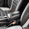 Negro Reposabrazos Consola para Dacia Duster 2 2018-2024 Negro PU Cuero Plástico