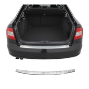 Protector Parachoques para Skoda Octavia Familiar 2009-2013 Acero cepillado