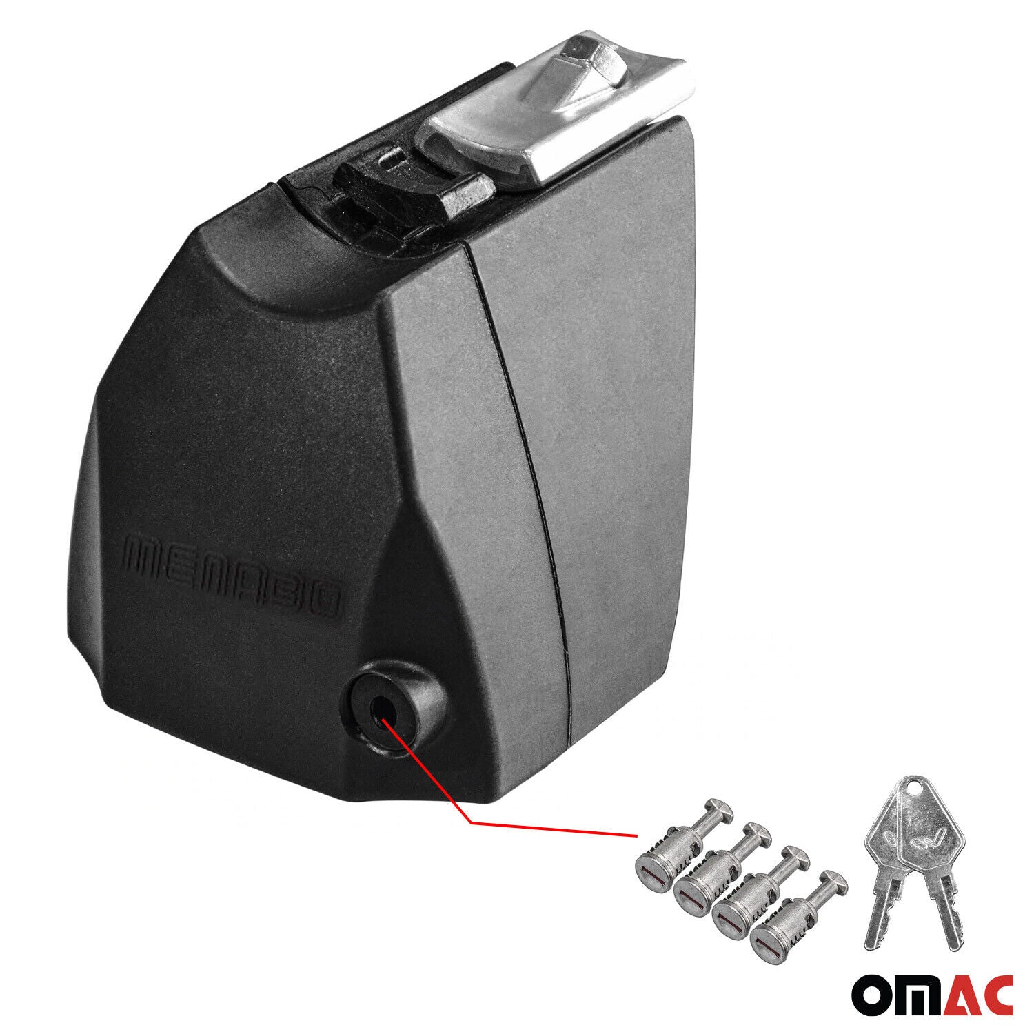 Accesorios para barras de techo Cerradura para Tiger Delta Omega Professional