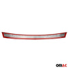 Protector de Parachoques Trasero para Fiat 500X 2014-2024 Plata Brillante Acero