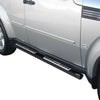 Par de Estribos Barras Laterales para Dodge Nitro 2006-2011 Negro Acero