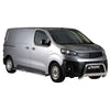 Bull Barra Frontal para Fiat Scudo 2022-2025 Plata Brillante Acero 1Pza