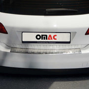 Protector Parachoques para Peugeot 308 HB 2014-2021 Plata Brillante Acero