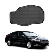 OMAC Bandeja Maletero Alfombrilla para Ford Mondeo 2014-2019 Hybrid Negro TPE