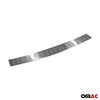 Protector de Parachoques Trasero para Nissan NV400 2010-2020 Acero cepillado