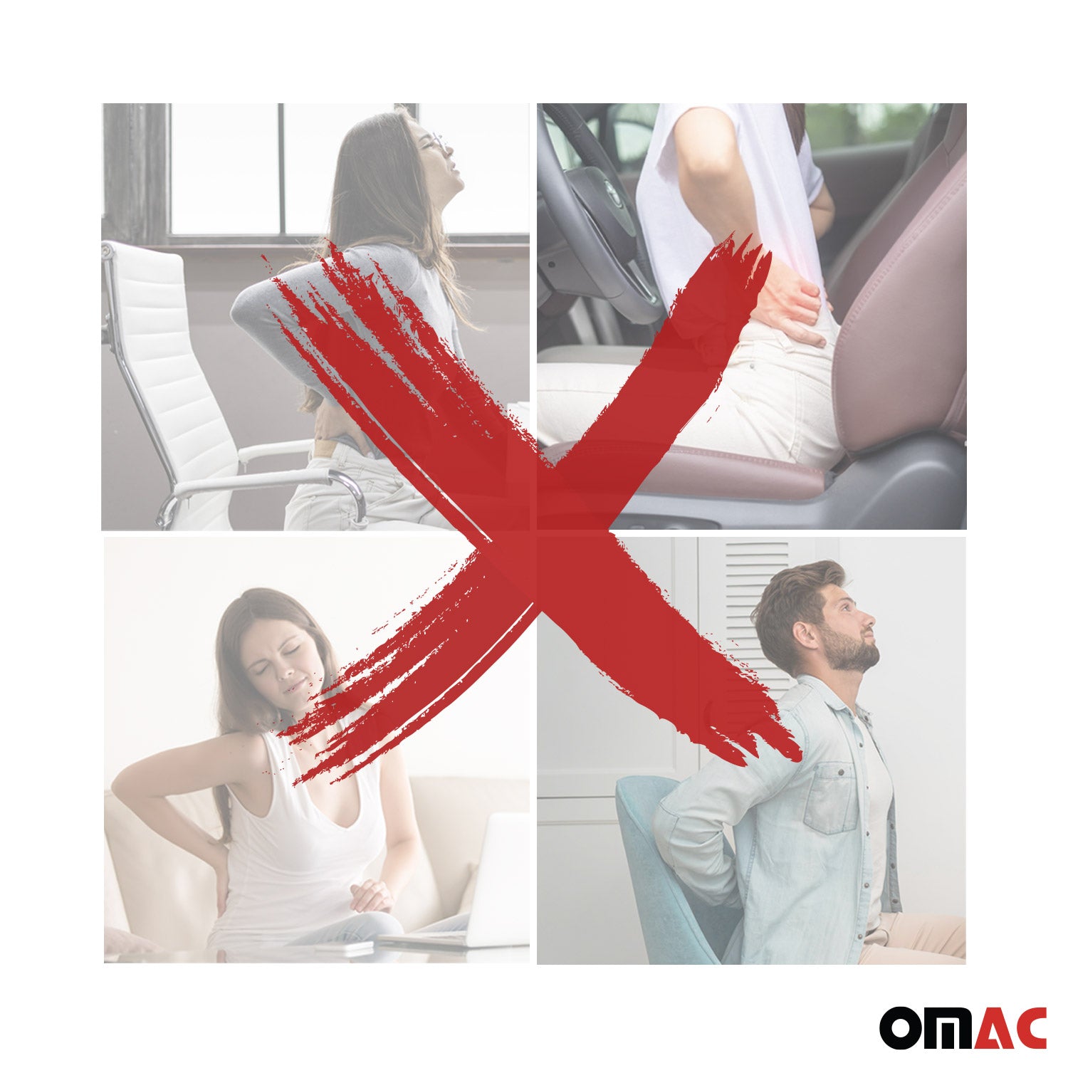 Sparco Automóvil Almohada de soporte Lumbar para Gris Universal