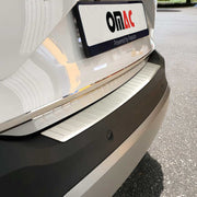 Protector de Parachoques Trasero para Opel Crossland X 2017-2021 Acero cepillado
