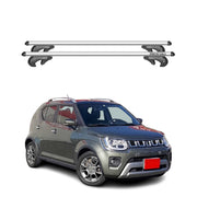 Menabo Barras de Techo Baca para Suzuki Ignis 2016-2026 Gris Aluminio 2Pza