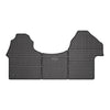 OMAC Alfombrillas De Coche para Mercedes Sprinter W907 2018-2025 Negro Goma 3Pza
