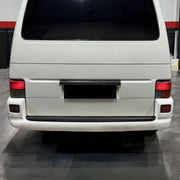 Protector de Parachoques para VW T4 Transporter 1990-03 Negro Brillante Acrílica