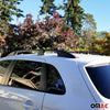 Rieles & Barras de Techo para VW Caddy 2003-2015 Corto Negro Aluminio 2Pza