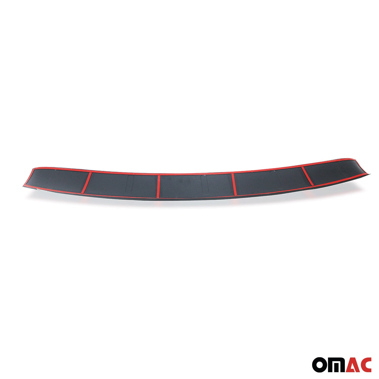 Protector de Parachoques Trasero para Dacia Lodgy 2012-2024 Negro Mate ABS 1Pza